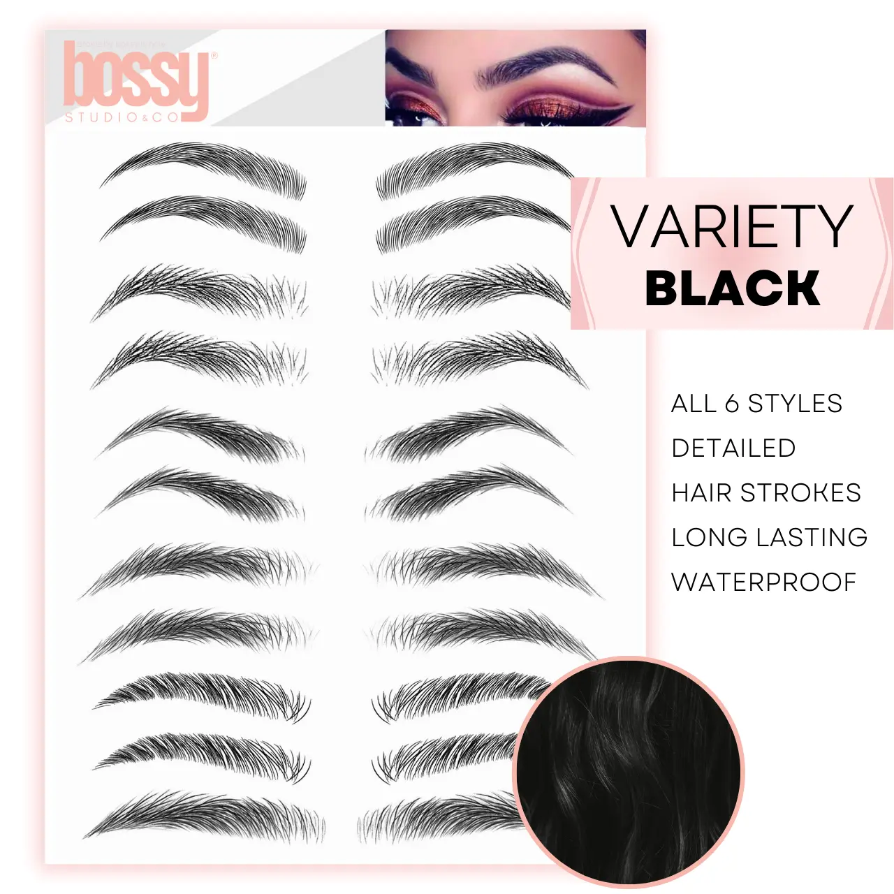 | Variety | Temporary Eyebrow Tattoos by Bossy Studio & Co | Variety | Temporary Eyebrow Tattoos by Bossy Studio & Co