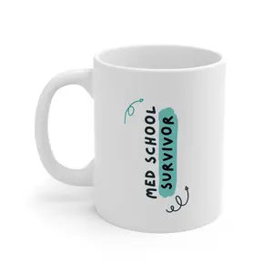Med School Survivor Mug 11oz