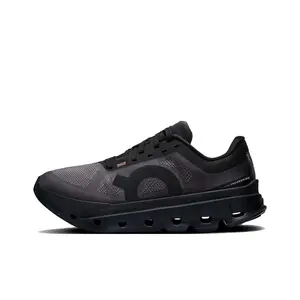 Speed Training Running Shoes, Triple Black Colorway, Dual-Layer Midsole Structure and  Cushioning Technology