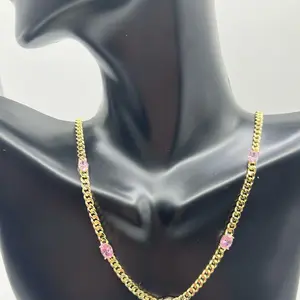 14k Gold Plated Zazim Girl chocker/Necklace Female Anniversary Birthday