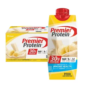 Premier Protein 30g High Protein Shake, Bananas & Cream 11 fl. oz., 15 pk. protein shakes