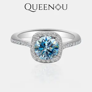 【98】Synthetic Moissanite Rings -Vintage Synthetic Moissanite Rings, Elegant Design for Women, Perfect Wedding and Anniversary Gift