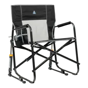 GCI Outdoor Freestyle Rocker XL™ - Extra Room for Relaxation with Spring-Action Rocking Technology™ & Wider Seat - 400 lbs Weight Capacity