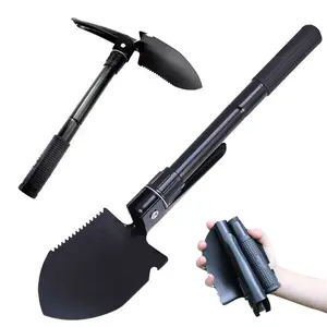 Multi-Functional Folding Shovel for Camping, Hiking, Gardening, Fishing, Backpacking, Snowy Conditions, Portable Outdoor Tool, Survival Shovel, Survival Equipment, Multifunctional Equipment