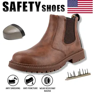 Durable Anti Slip Safety Work Shoes Waterproof Outdoor