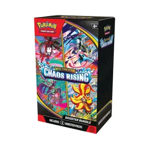 Pokémon TCG Mega Evolution Chaos Rising Booster Bundle (6 Packs)