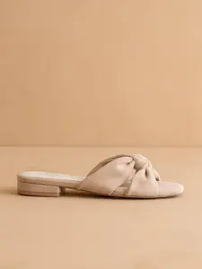 The Kori Cream | Knotted Sandal