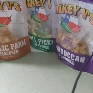 Mikey V's Fried Garlic "Gator Toes" 3.9oz Bag - EXTREMELY STRONG GARLIC FLAVOR! Crunchy Snack Ideal for Parties Picnics or Everyday Snacking -