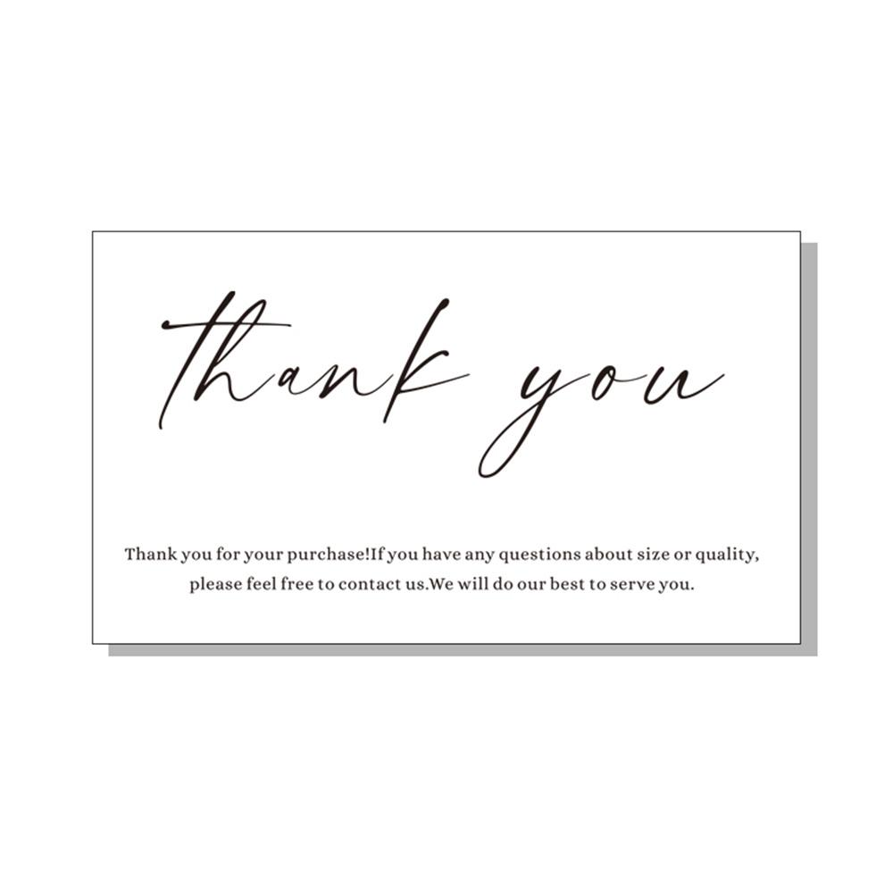 Women's clothing after-sales card