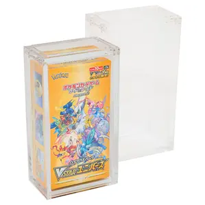 Acrylic Display Case for Pokemon Japanese Booster Small Box Premium Magnetic Top