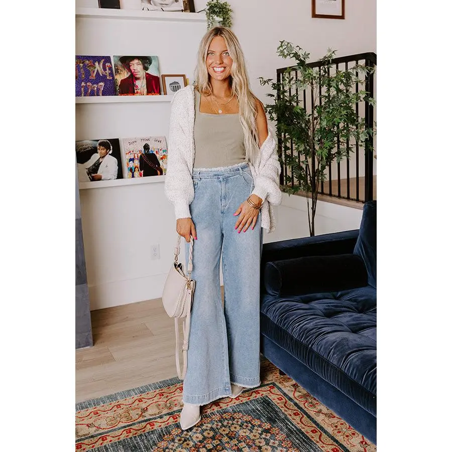 The Camila High Waist Wide Leg Jean