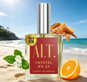 ALT. FRAGRANCES Crystal No. 23 Extrait de Parfum – Inspired by Baccarat Rouge 540, Unisex Luxury Perfume with Jasmine, Amberwood & Cedar, Long-Lasting Scent for Men & Women, 60ml