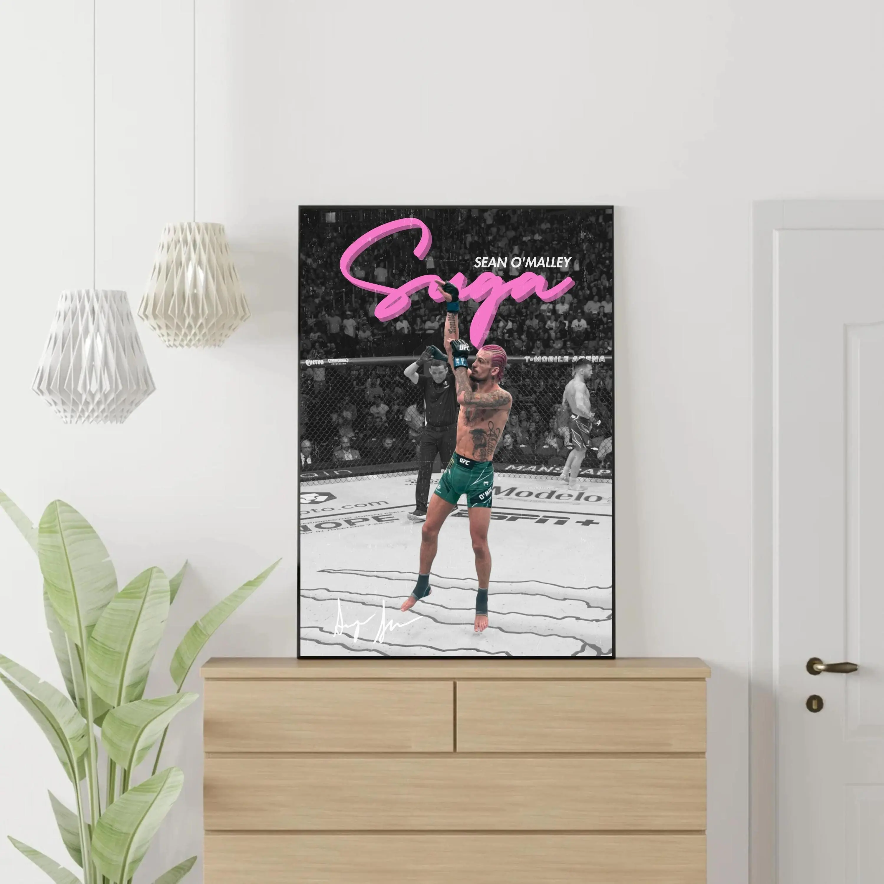 Sean Suga O'malley POSTER UNFRAMED, mma POSTER UNFRAMED, sport wall art, fighter motivational POSTER UNFRAMED, Bedroom Wall Decoration, Wall Decor, gift for mma fan
