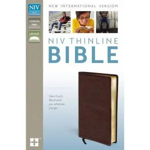 USED-NIV, Thinline Bible, Bonded Leather, Burgundy, Red Letter Edition by Zondervan (Unknown)