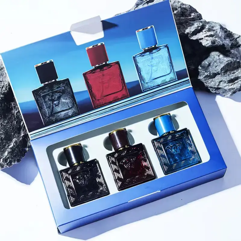Men's Perfume Gift Set | 30ML * 3PC | Long Lasting cologne perfumes | Charm Fragrance, Elegant Fragrance, Fragrance Variety Pack, Fragrance Gift Box, Scents Set | Daily Casual Dating Perfume for Men box Fresh Fragrance Set