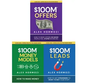 $100M Series 3-Book Set – Money Models, Offers & Leads | Business, Sales & Marketing Guide (Paperback) Proven Strategies Customer Lifetime Value
