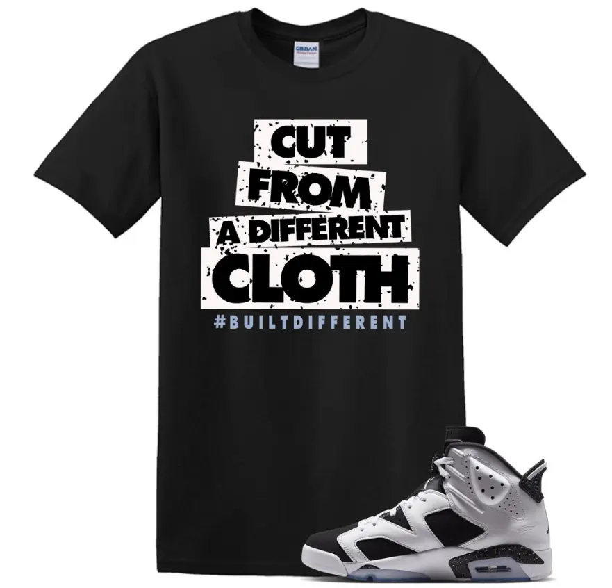 Cut Shirt to Match 6 Oreo, 6 Retro White/Black Matching Shirt, Back To Schools Outfit, Cotton Unisex Graphic T-Shirt