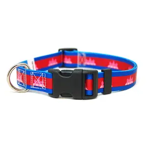 Cambodia Dog Collar | Quick Release or Martingale Style