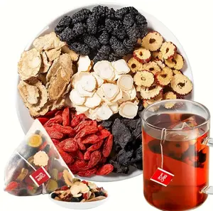 Kidney tea formula Ginseng Five Treasure TeaCombination Scented Tea  Five Treasure Tea RedDate Wolfberry Tea Men's Tea Health TeaMulberry Herbal Formula Health Tea WB