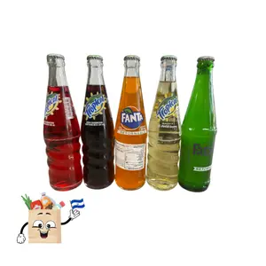 Bebidas Salvadoreñas - Glass Bottles drinks of Different Flavors 12oz