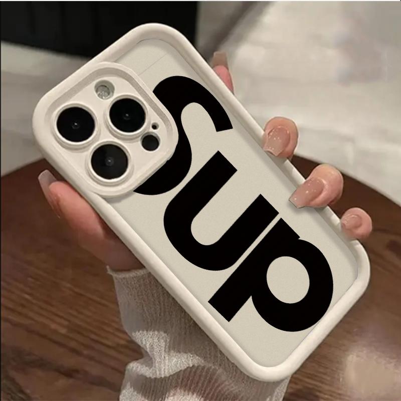 SUP Fashion Phone Case TPU for iPhone 17 AIR 17 PRO 16 PRO 15  PRO MAX  14 PLUS 13 PRO 12 11 PRO XS MAX X XR Samsung Galaxy S25 Ultra S24 S23 S22 Plus