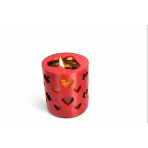 Heart Cutout Tealight Holder – Romantic Home Decor