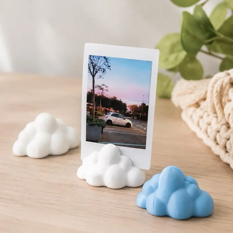 Cloud Photo Holder – Cute Mini Picture & Note Stand