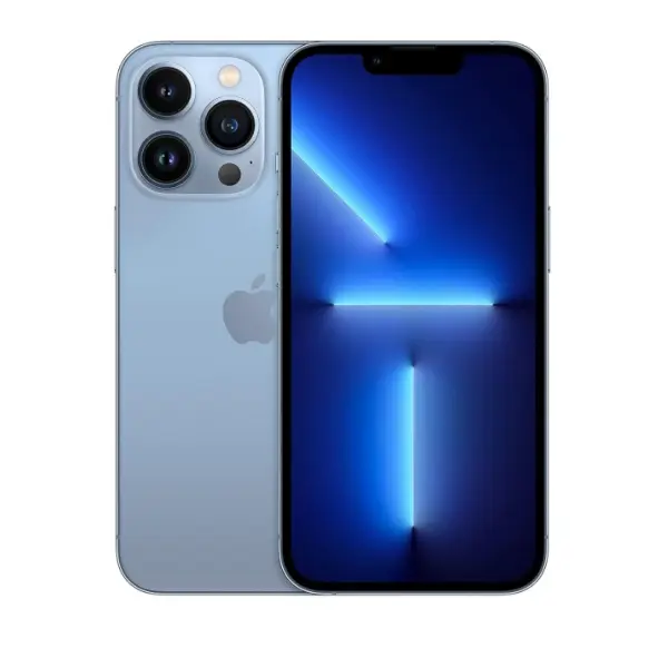 Refurbished iPhone 13 pro (Unlocked) Blue -Excellent Condition with 1 Year Warranty