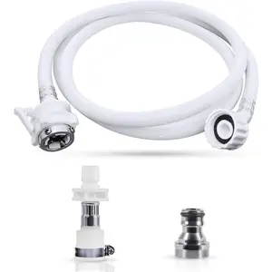 Washing Machine Water Inlet Hose, (Burst Proof) Water Connection Inlet  Lines,Accessories For Portable Washing Machine... (6.5 FT)