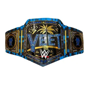 YEET Heavyweight Championship Wrestling Title Replica Belt 2MM Brass Adult Size