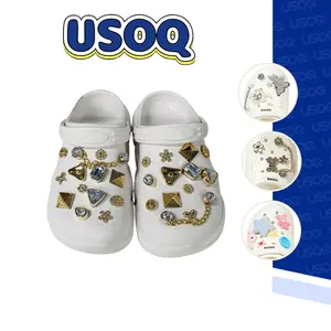 USOQ 68 Types Shoe Charms For Crocs Ashionable Shoescharm Cute Butterfly & Heart Design Shoe Decoration Cave Shoe Buckle DIY Charm Bling Designer Jewelry Accessories For Women Girls Luxury With Bling Girly Chains Fashion For Party Favors Birthday Gifts