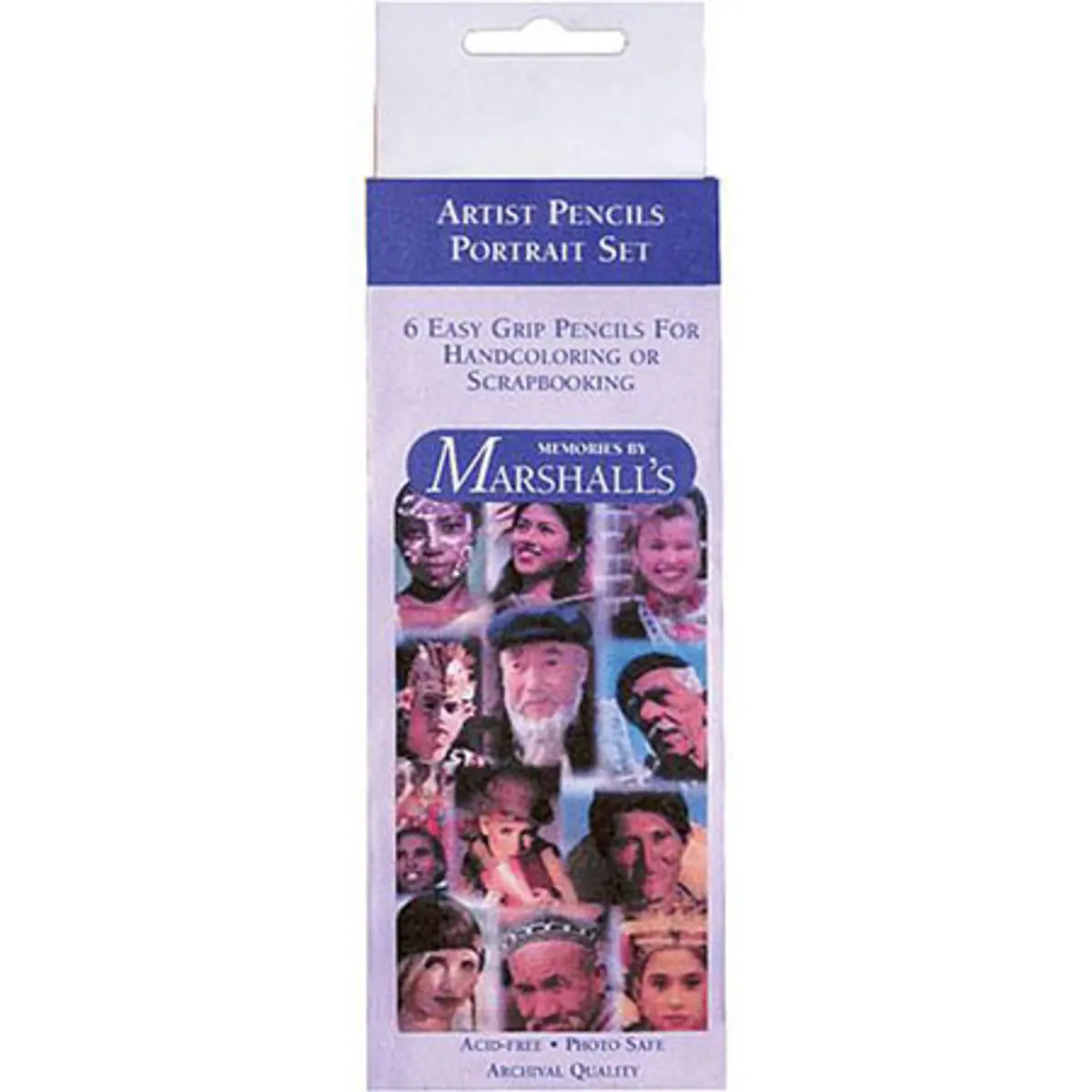 Marshall s Artist Portrait Pencil Set, for Hand Coloring Black & White and Color Prints, #MS-MM-PP