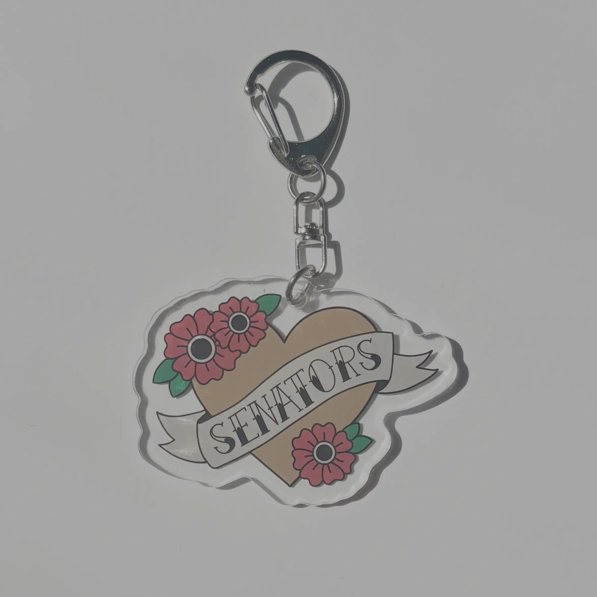 Senators Hockey Acrylic Keychain
