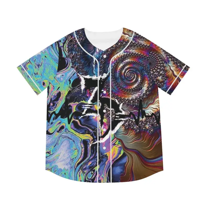 Zeds Dead Psychedelic Swirl Baseball Jersey