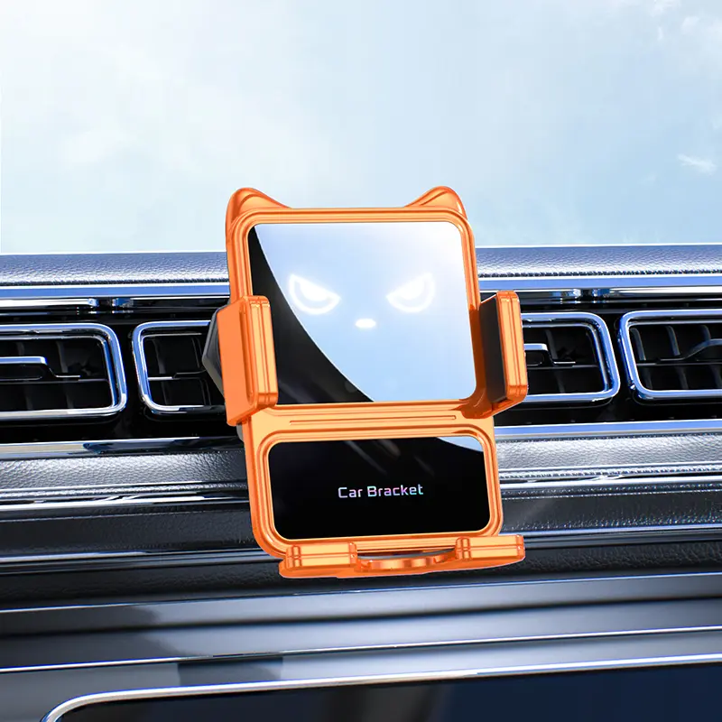 Wireless Car Charger, 15W Fast Charging Auto Clamping Car Charger Phone Mount Phone Holder For 15 14 13 12 11 Pro Max Xs, S24 S23 S22 S21, S20, S10+ Fathers Day Gift For Mom Dad