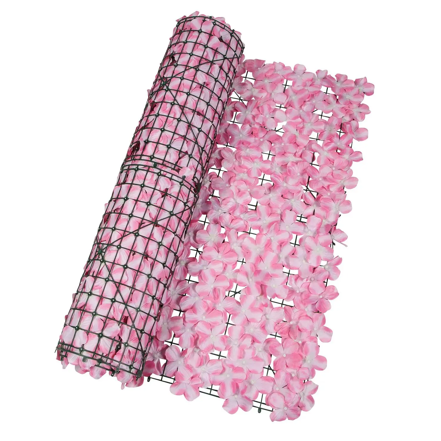 39" x 118" Pink Tropical Flowers Photobooth Wall Roll Backdrop 39" x 118" Pink Tropical Flowers Photobooth Wall Roll Backdrop