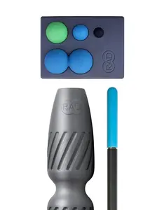 RAD All in 7-in-1 Foam Roller Set - Myofascial Release Kit - Includes Massage Roller Stick, Foam Roller, Yoga Block, Peanut Roller Ball Massager, Massage Balls - Massage Tools for Mobility & Recovery