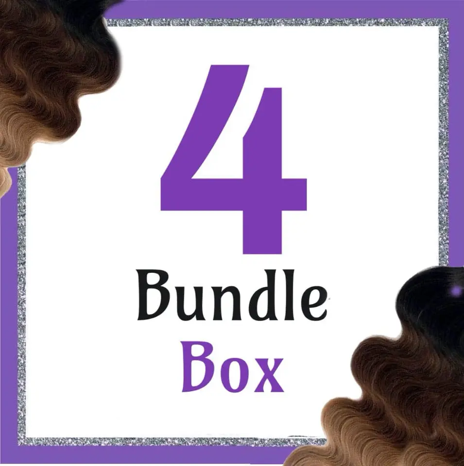 3 Color Ombre 4 Bundles Bossette Box