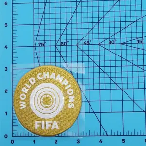 Club World Champions TPU Badge Chest Iron-on