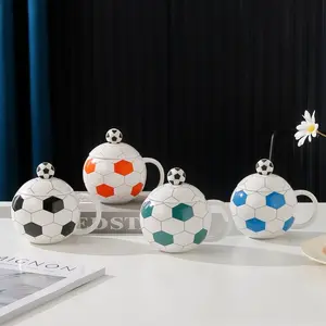 2026 Decorative Commemorative Football Mug, Collectible Essential Cup, Random Packaging, Non-Bone China Material, Ca Prop 65 Compliant