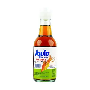 SQUID BRAND Korean Fish Sauce 60ml - Perfect for Steaming, Grilling, and Salad Dressing