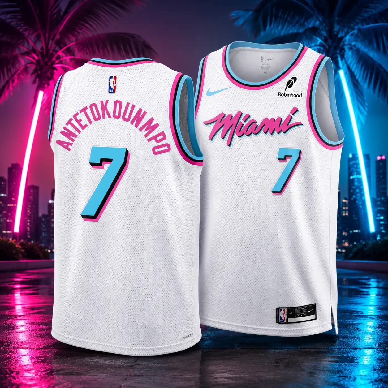 Retro White Basketball Jersey No.7 Mesh Sleeveless Sports Shirt Athletic Fan Apparel for Men Women