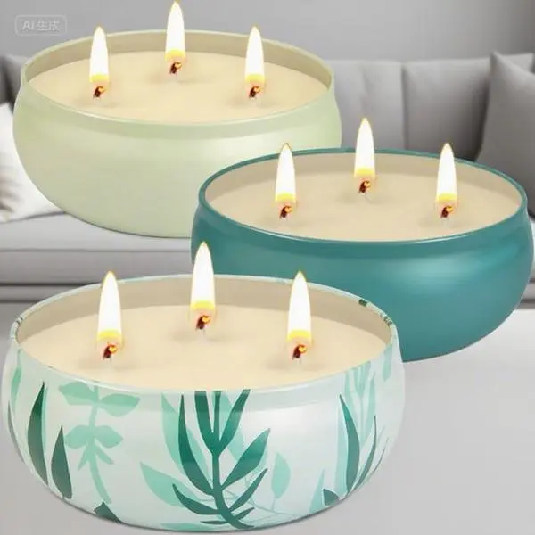 "Large Outdoor Candles for Patio, 3 Pack 12oz Long Burning Citronella Candles, Garden Yard Camping Party Decorative, 210 Hours Burn Time, 3 Wick Summer Candles for Home Outside" Aroma Scent Flower Gift home d bundle artificial flower small plant