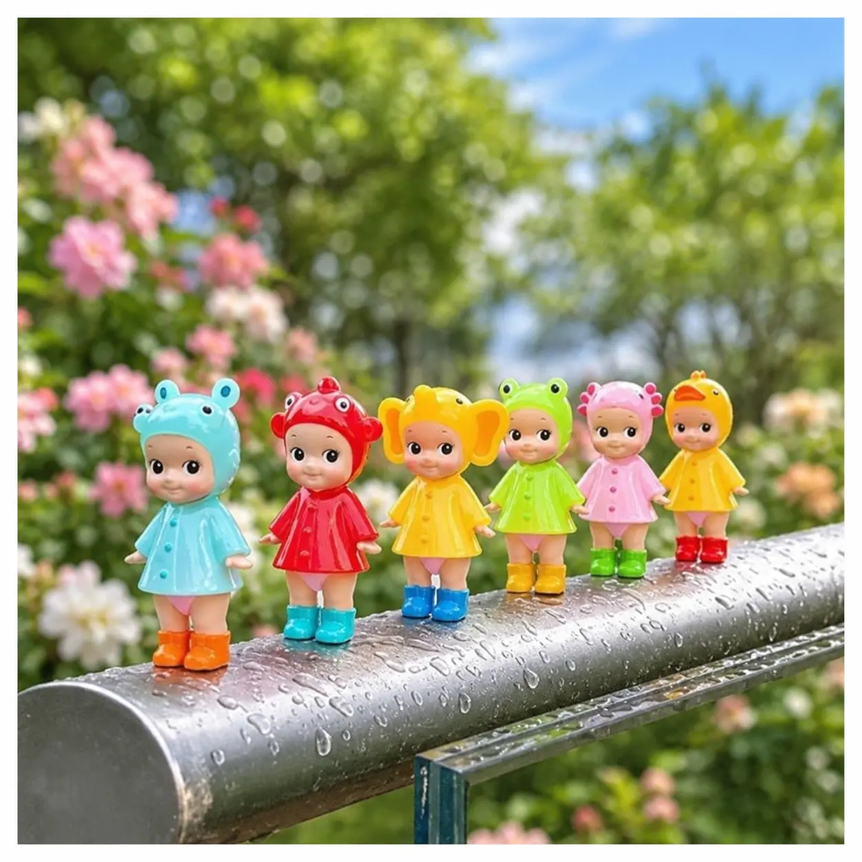 Sonny Angel I Love Rainy Day All Series Hippers Mini Figure - Dreaming Series Kawaii Sealed Blind Box, Collectible Figurine for Decor (Collectibles & Entertainment Category)