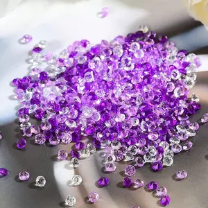 1000pcs/pack Diamond Fillers, Faux Diamond Decor, Vase Accessory, Ideal for Vase Wedding Table, Home Festival Decor, Elegant Party Accessories