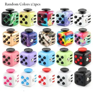 Novel Magic Polyhedral Dice Sensory Fidget Toy - Stress-Relief Toy for Kids & Adults, Ideal for Anxiety Relief & Focus