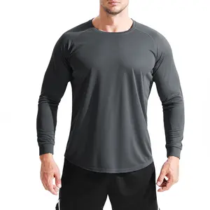 NELEUS 3 Pack Men's Curved Hem Compression Tees Quick-Dry Gym Workout Tops