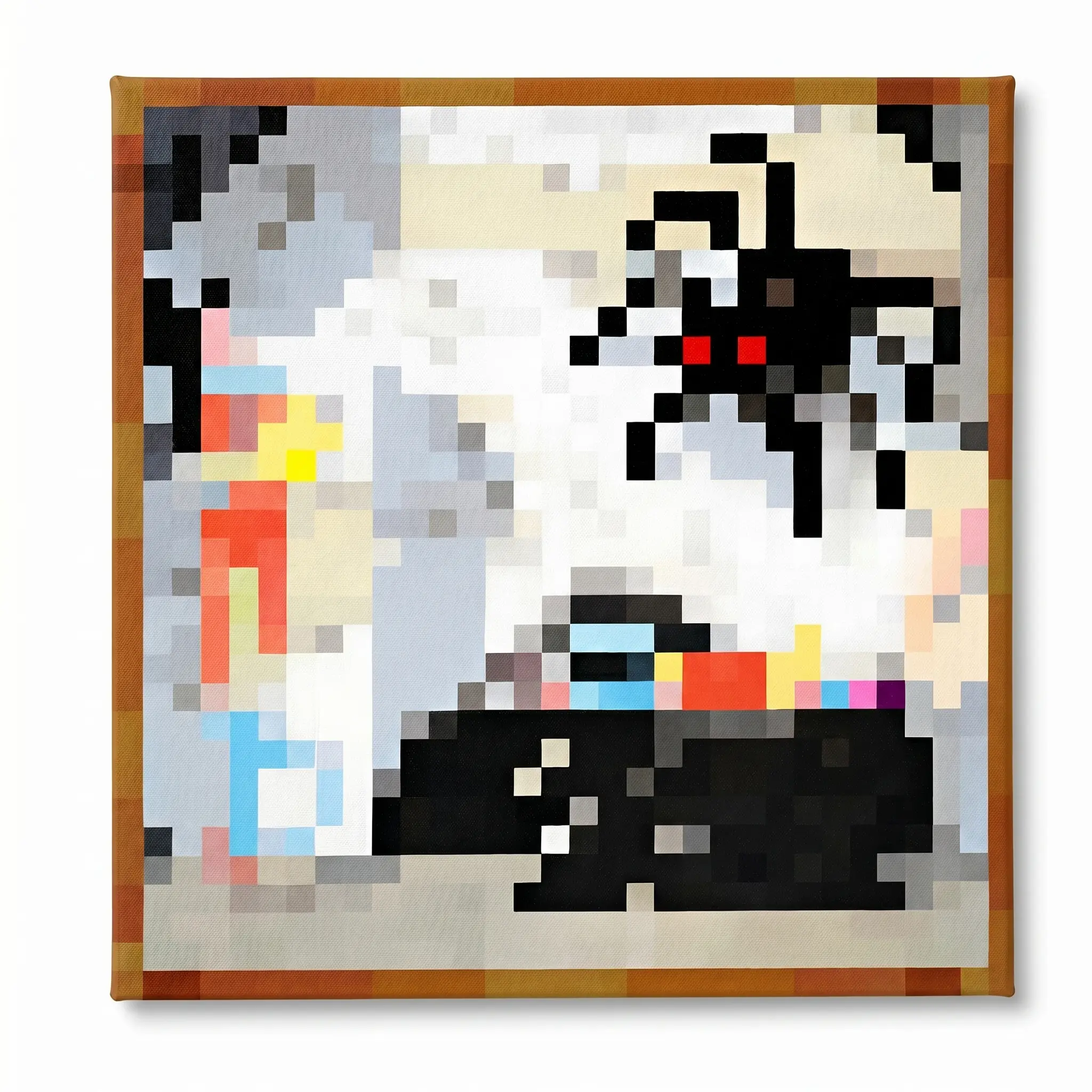 8-Bit Classical Adventure Frameless Canvas Print, Retro-Inspired Sci-Fi Gamer Wall Art Decoration, IYKYK Home Decor Poster, Sci-Fi Wall Arts Unframed Wall Art Vintage Art Graphic Artistic Home Decore Set