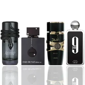 CLUB DE NUIT INTENSE + Asad + Musamam Black Intense + 9 PM -- 4 piece bundle