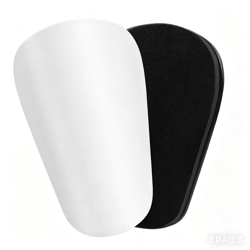 White ultra-mini  shin guards, suitable for toddlers, children, teenagers, and adults - Ultra-mini  shin guards - Super small shin guards, lightweight and comfortable. Shockproof Tablet with Dual Camera teeth mouth grip socks soccer